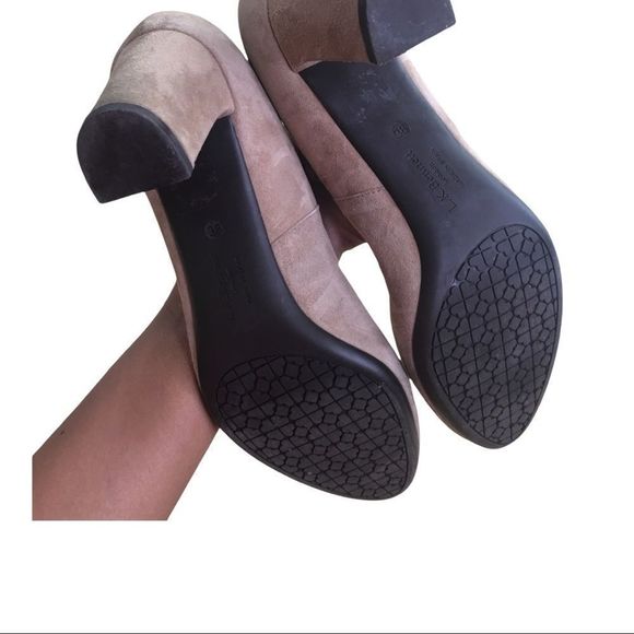 L.K. Bennett London Suede Heels - Picture 7 of 11